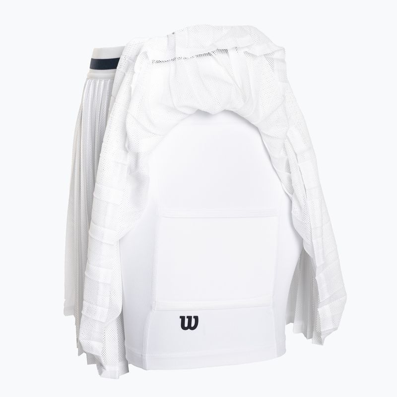 Fusta pentru femei Wilson Team Pleated bright white 4