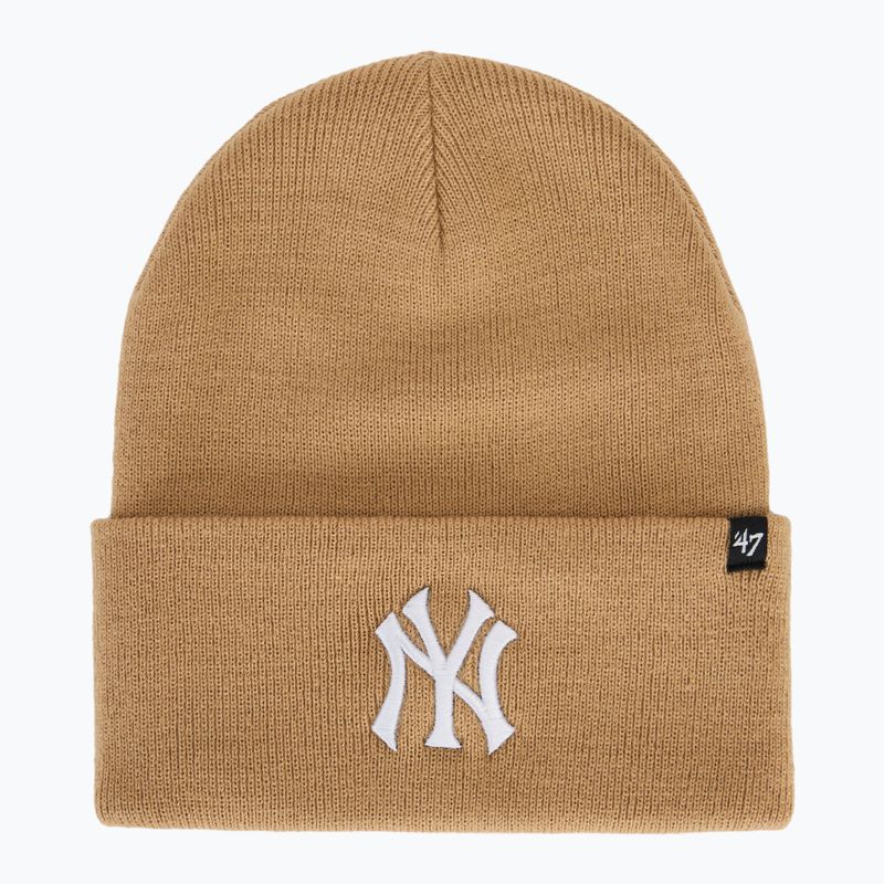 Căciulă de iarnă 47 Brand MLB New York Yankees Haymaker khaki