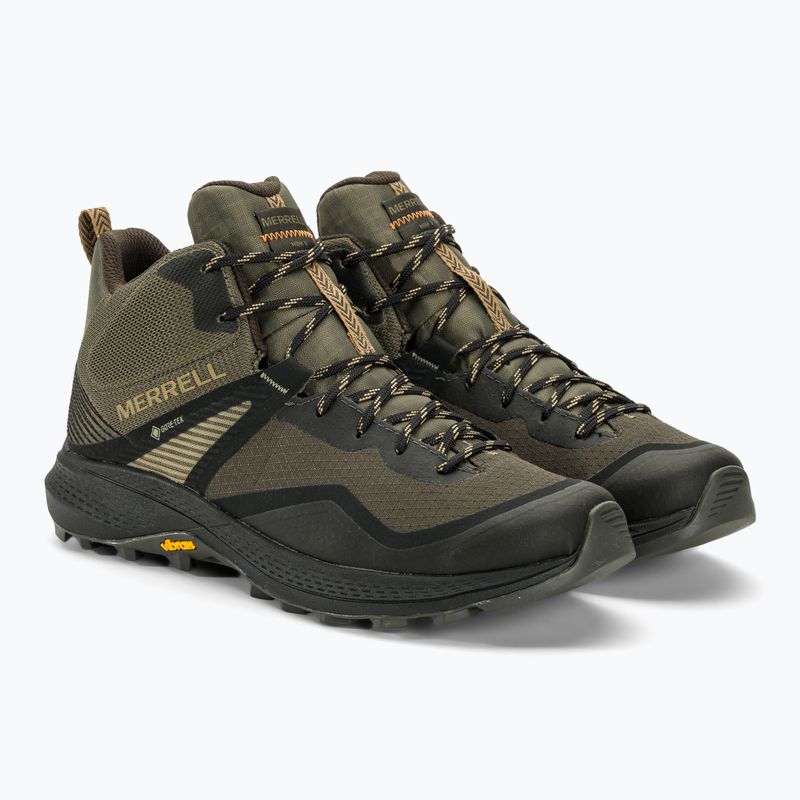 Încălțăminte de turism pentru bărbați Merrell Mqm 3 Mid GTX olive 4