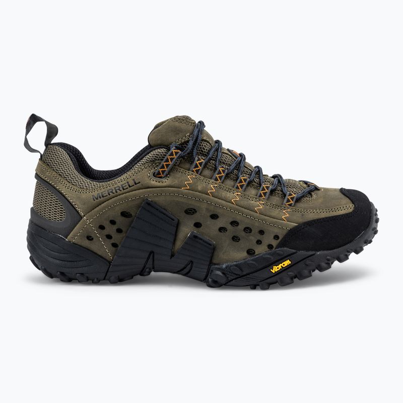 Încălțăminte de drumeție pentru bărbați Merrell Intercept dark olive 2