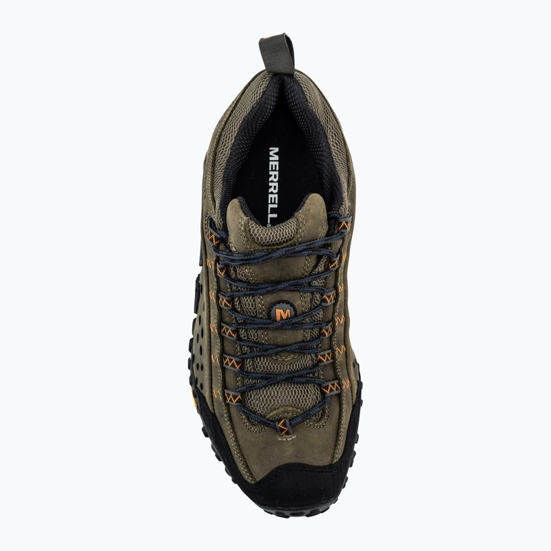 Încălțăminte de drumeție pentru bărbați Merrell Intercept dark olive 5