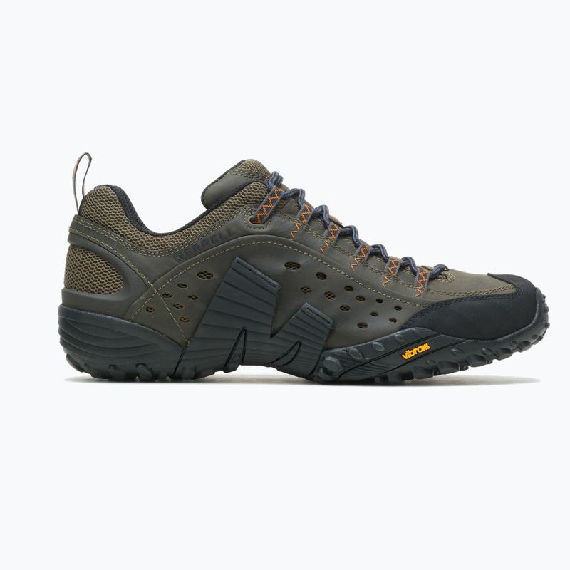 Încălțăminte de drumeție pentru bărbați Merrell Intercept dark olive 9