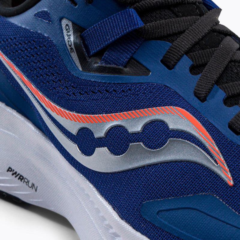 Saucony Guide 15 pantofi de alergare pentru bărbați albastru S20684 8