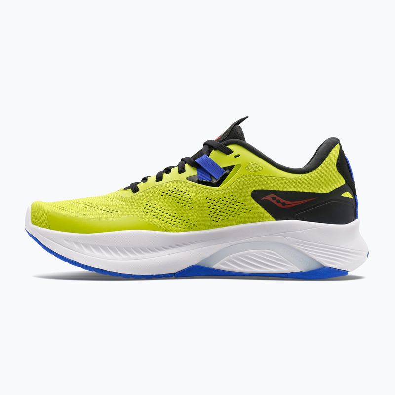 Bărbați Saucony Guide 15 acid / albastru o dată pantofi de alergare 12