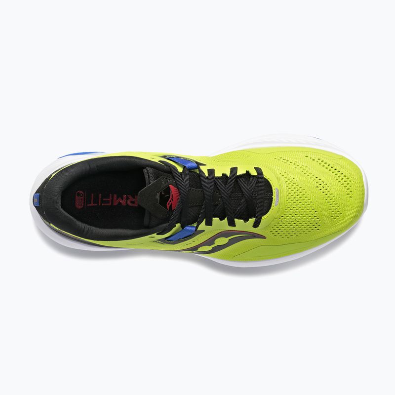 Bărbați Saucony Guide 15 acid / albastru o dată pantofi de alergare 14