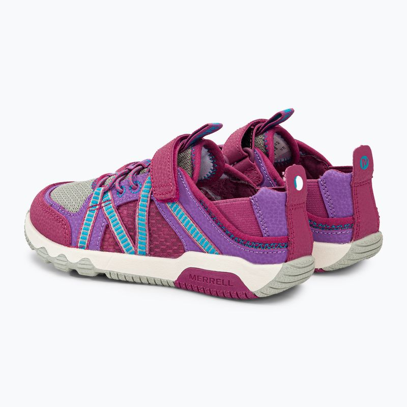 Merrell Hydro Free Roam sandale de drumeție roz pentru copii MK165669 3