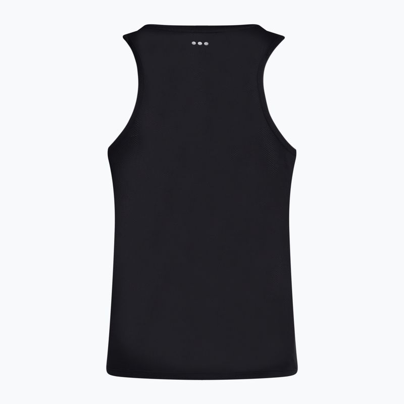 Bărbați Saucony Stopwatch Singlet cămașă de alergare negru SAM800277-BK 2