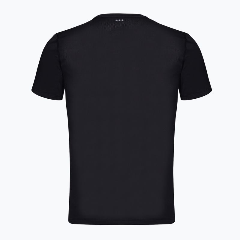 Tricou de alergare pentru bărbați Saucony Stopwatch negru SAM800278-BK 2