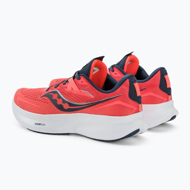 Încălțăminte de alergat pentru femei Saucony Ride 15 vizi red/night 3