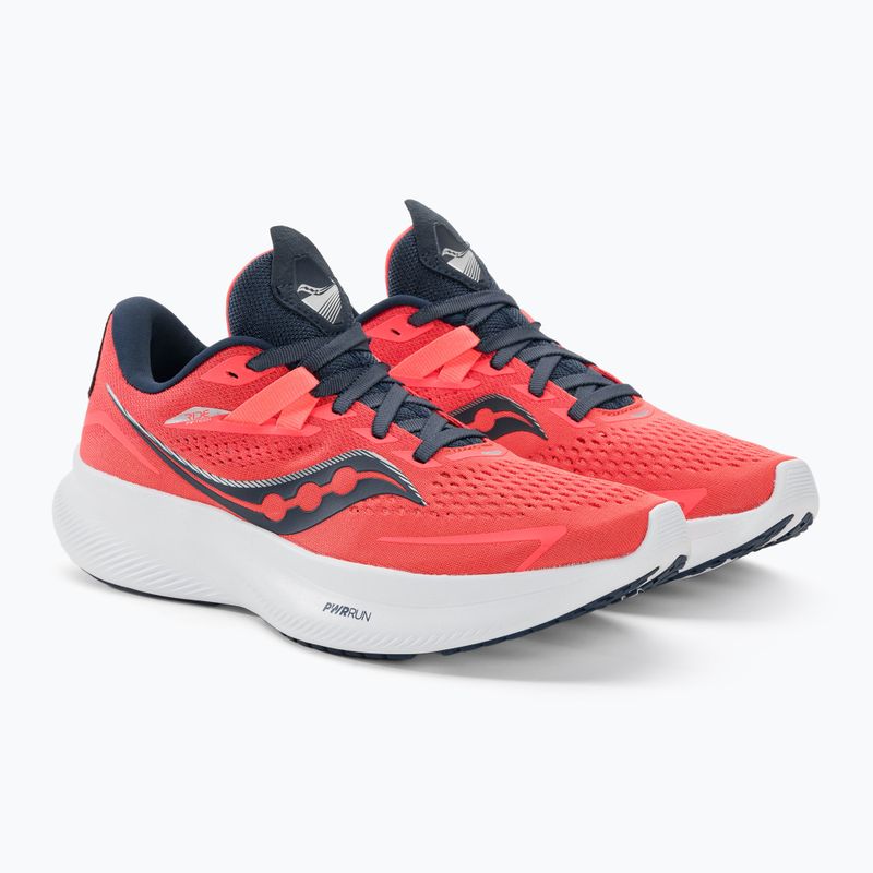 Încălțăminte de alergat pentru femei Saucony Ride 15 vizi red/night 4