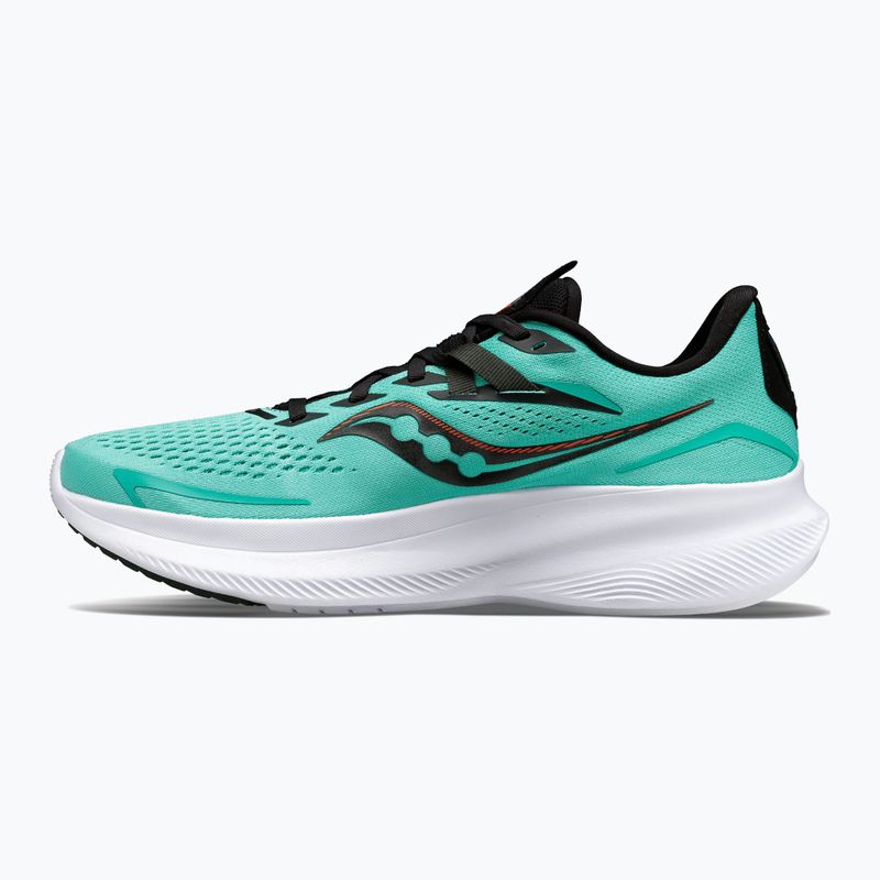Pantofi de alergare pentru bărbați Saucony Ride 15 cool mint/zest S20729-125 12