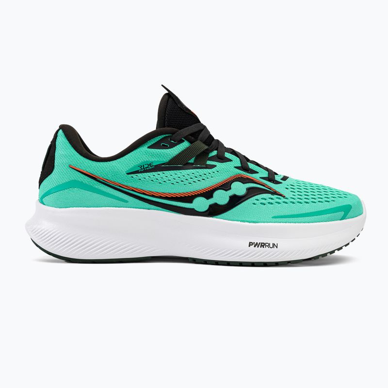 Pantofi de alergare pentru bărbați Saucony Ride 15 cool mint/zest S20729-125 2
