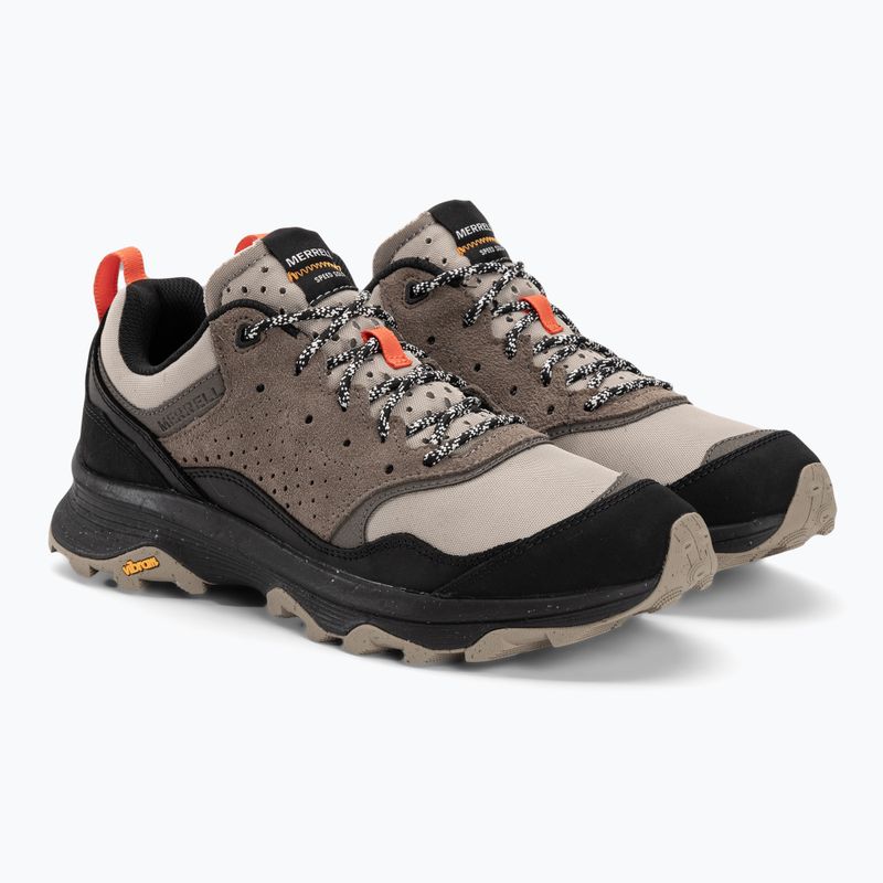 Cizme de drumeție pentru bărbați Merrell Speed Solo negru/boulder 4