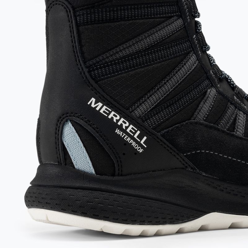 Cizme de drumeție pentru femei Merrell Bravada Edge 2 Thermo Mid WP negru/arona 9