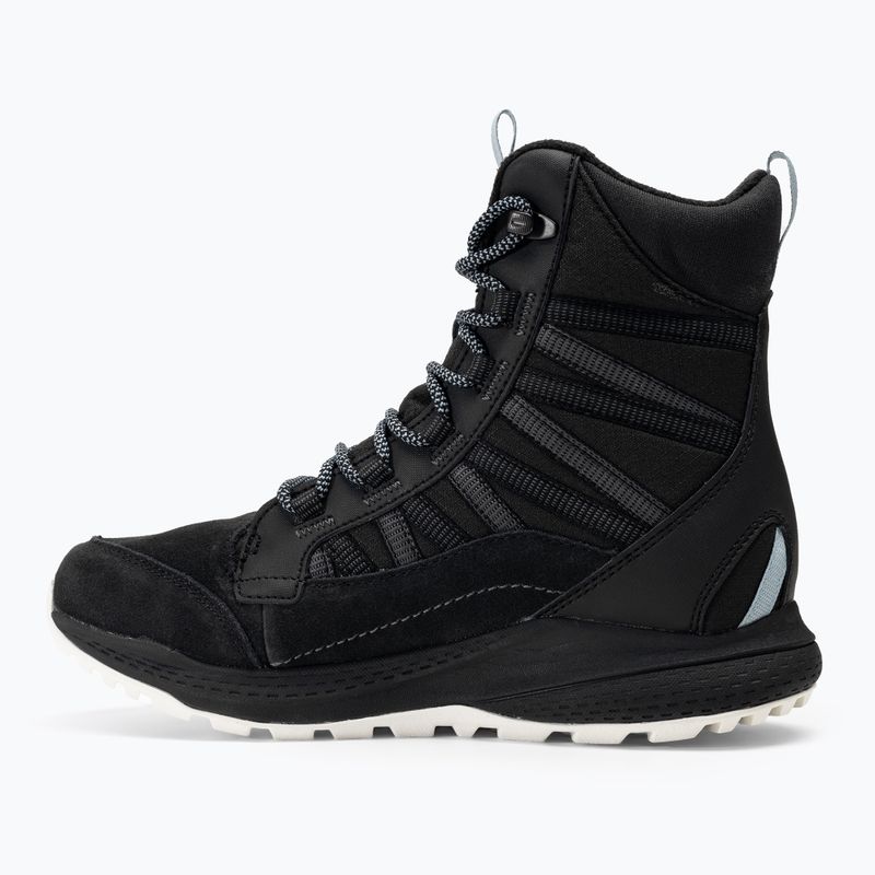 Cizme de drumeție pentru femei Merrell Bravada Edge 2 Thermo Mid WP negru/arona 10