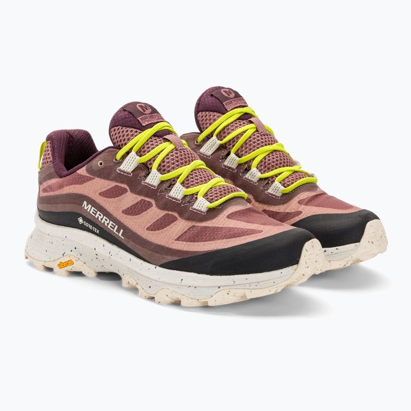 Încălțăminte de turism pentru femei Merrell Moab Speed GTX burlwood/marron 4