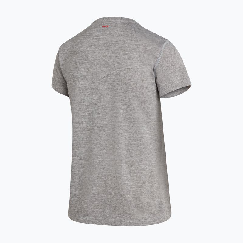 Tricou de alergare Saucony Stopwatch gri pentru femei SAW800370-LGH 2
