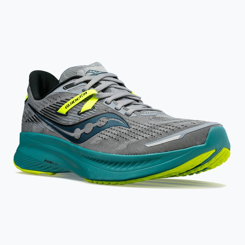 Pantofi de alergare bărbați Saucony Guide 16 gri S20810-15 11
