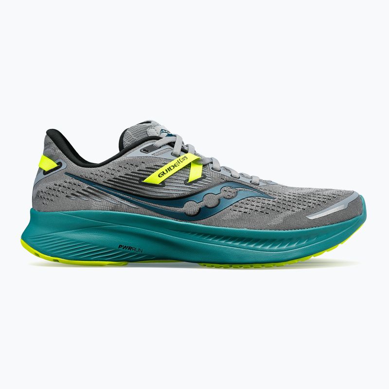 Pantofi de alergare bărbați Saucony Guide 16 gri S20810-15 12