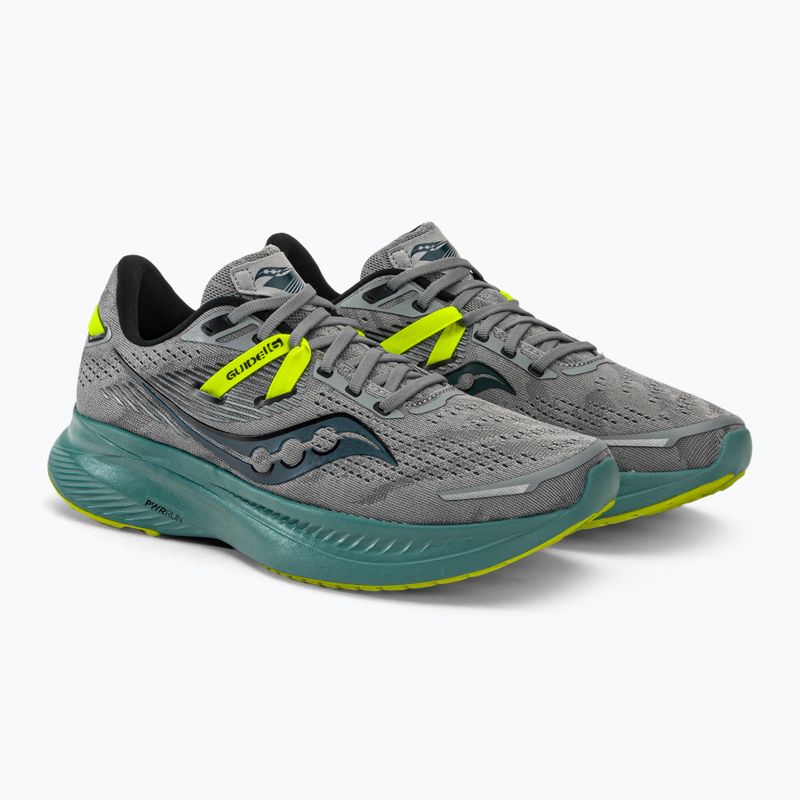 Pantofi de alergare bărbați Saucony Guide 16 gri S20810-15 4