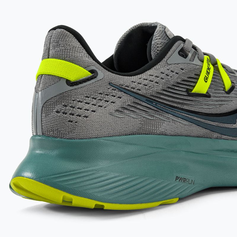 Pantofi de alergare bărbați Saucony Guide 16 gri S20810-15 9