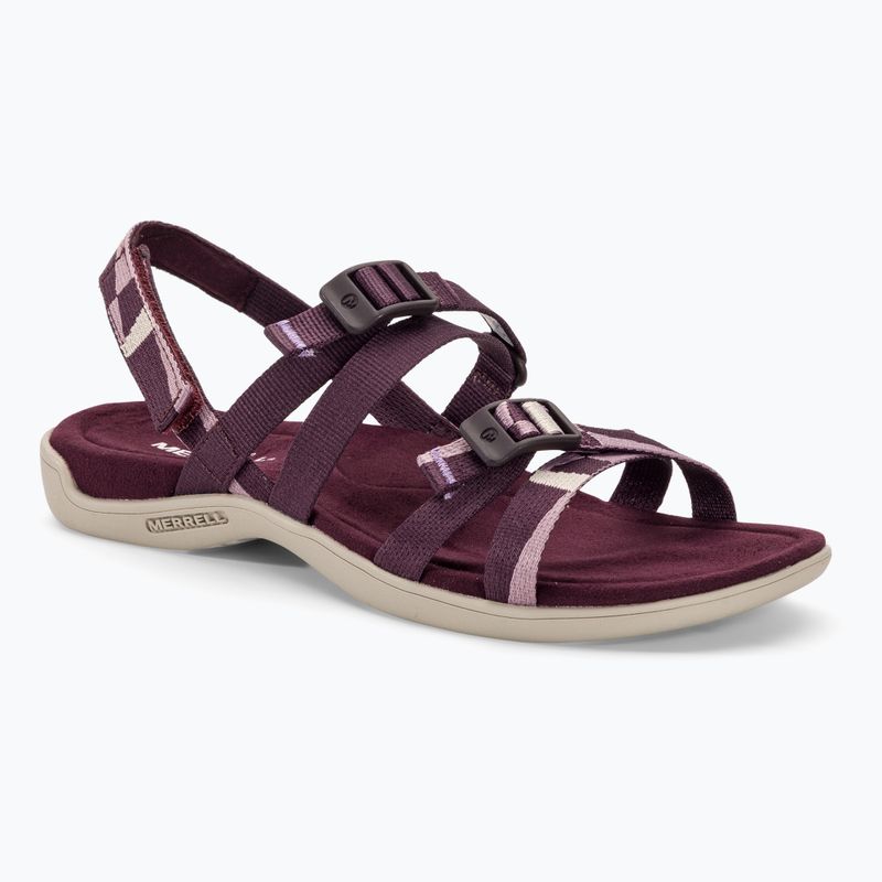 Sandale pentru femei Merrell District 3 Backstrap Web burgundy