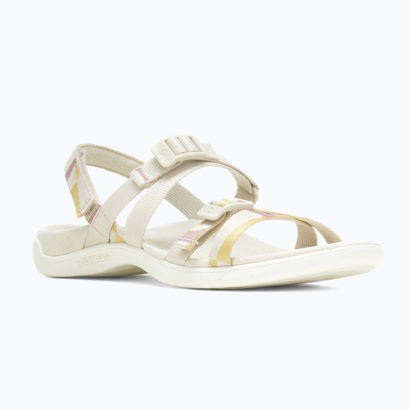 Sandale turistice pentru femei Merrell District 3 Backstrap Web bej J005434 10