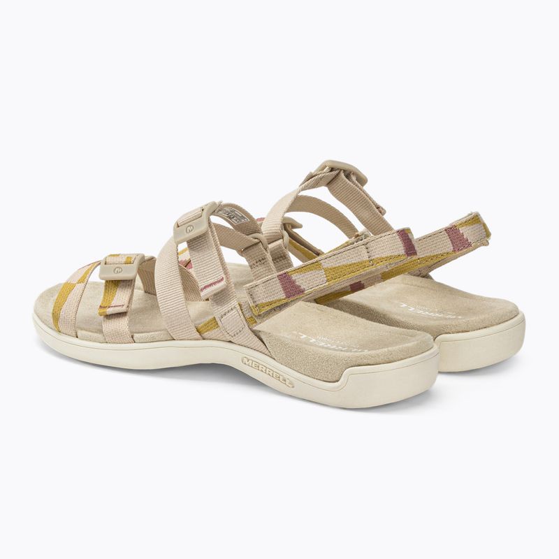 Sandale turistice pentru femei Merrell District 3 Backstrap Web bej J005434 3