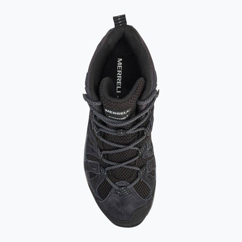 Încălțăminte de drumeție pentru bărbați  Merrell Alverstone 2 Mid GTX black/ black 5