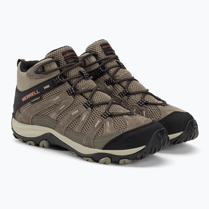 Încălțăminte de trekking pentru bărbați Merrell Alverstone 2 Mid WP boulder/brindle 4