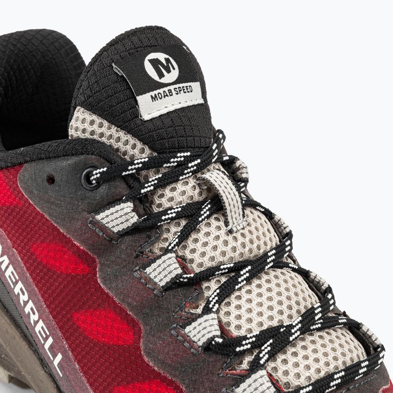 Merrell Moab Speed cizme de drumeție pentru bărbați roșu J067539 8