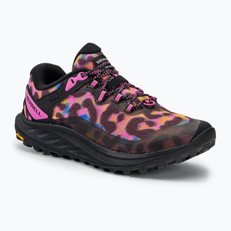 Pantofi de alergare pentru femei Merrell Antora 3 Leopard roz și negru J067554