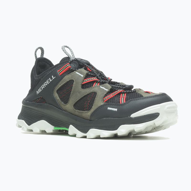 Cizme de drumeție pentru bărbați Merrell Speed Strike LTR Sieve negru-verde J067643 11