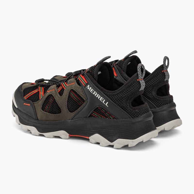 Cizme de drumeție pentru bărbați Merrell Speed Strike LTR Sieve negru-verde J067643 3