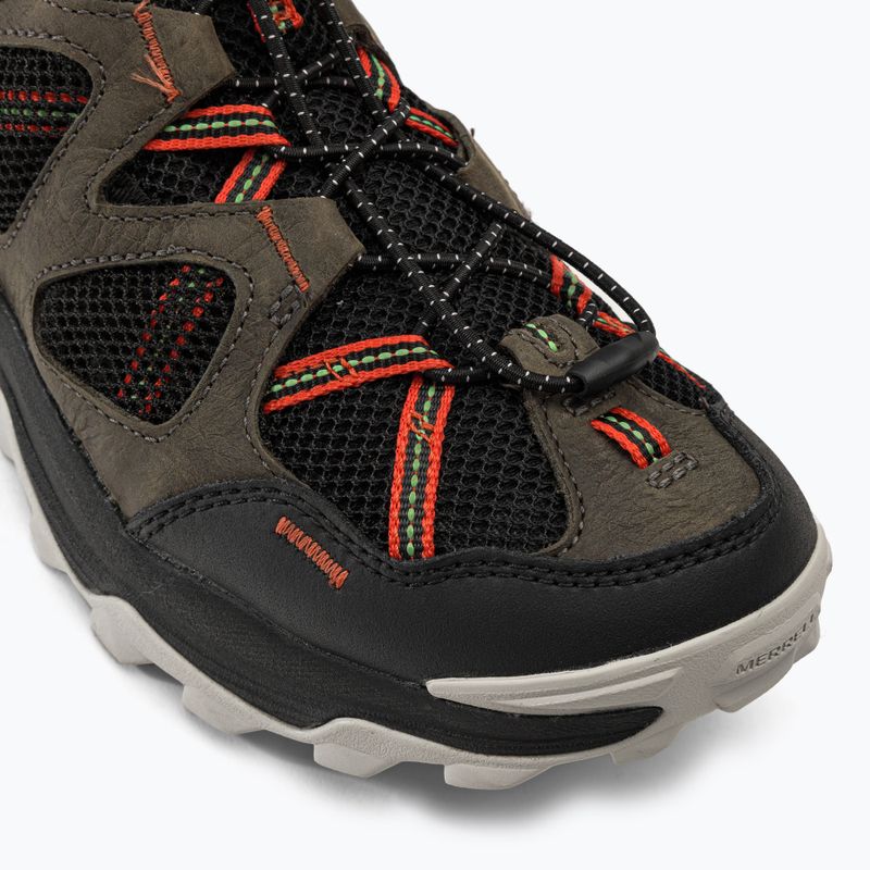 Cizme de drumeție pentru bărbați Merrell Speed Strike LTR Sieve negru-verde J067643 7
