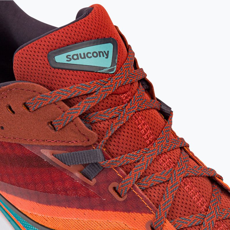 Saucony Ride 16 bărbați pantofi de alergare portocaliu-roșu S20830-25 8