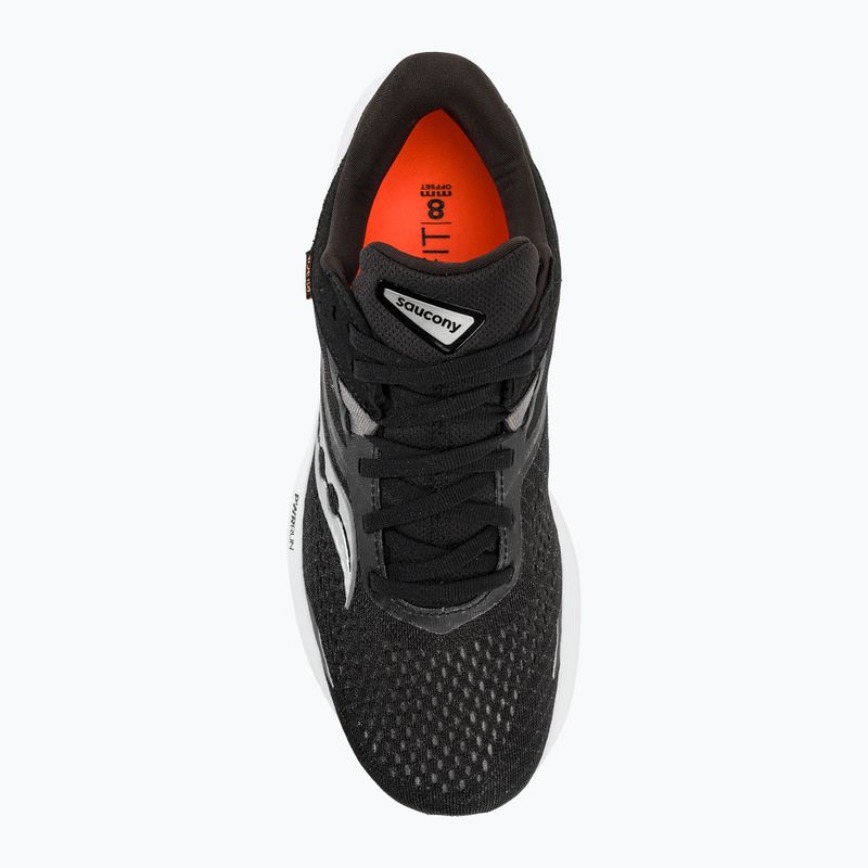 Încălțăminte de alergat pentru bărbați Saucony Ride 16 black/white 6