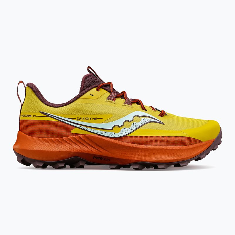 Pantofi de alergare pentru bărbați Saucony Peregrine 13 galben-portocaliu S20838-35 13