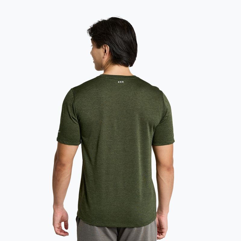 Saucony Stopwatch Graphics tricou de alergare pentru bărbați, verde SAM800280-CIHS3 2