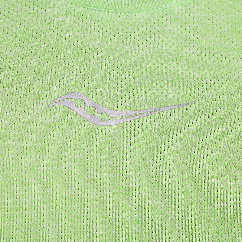 Bărbați Saucony Stopwatch Graphics Singlet cămașă de alergare de alergare verde SAM800325-INHS3 3