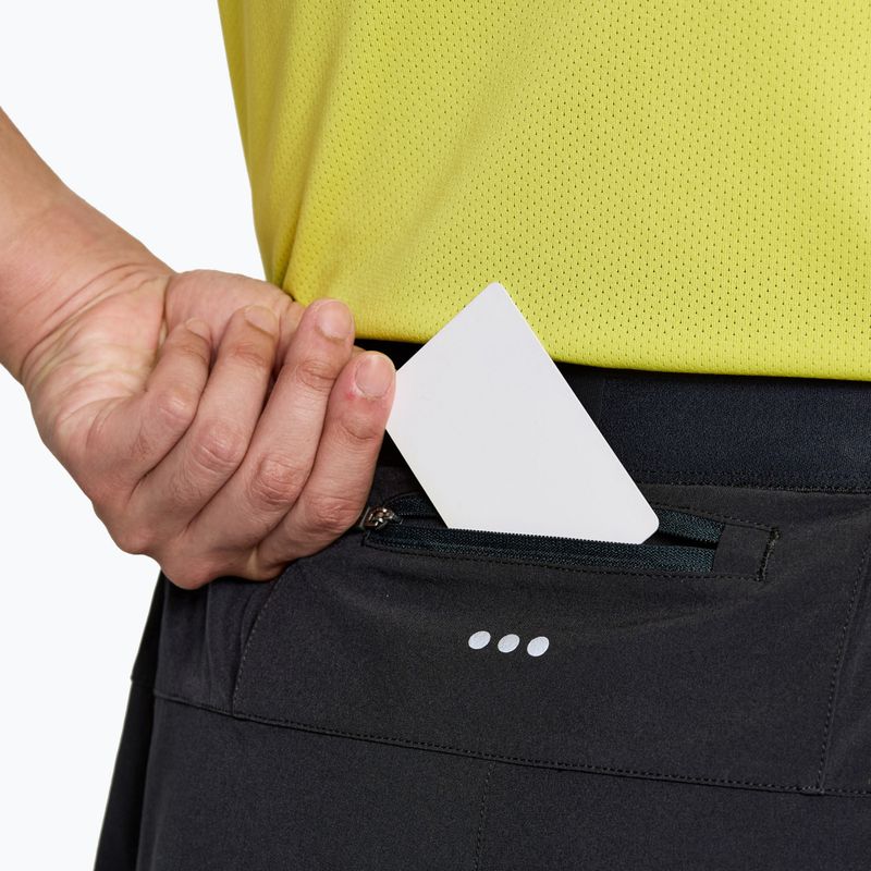 Pantaloni scurți de alergare bărbați Saucony Outpace 2.5" Split negru SAM800326-BK 4
