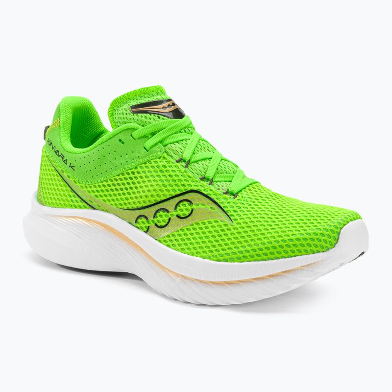 Bărbați Saucony Kinvara 14 slime / aur pantofi de alergare