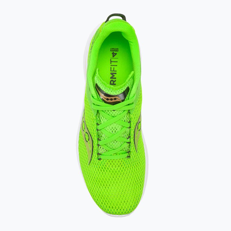 Bărbați Saucony Kinvara 14 slime / aur pantofi de alergare 7