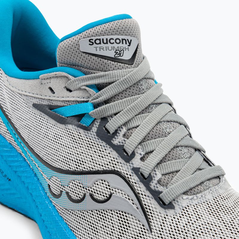 Pantofi de alergare pentru bărbați Saucony Triumph 21 echo silver 9