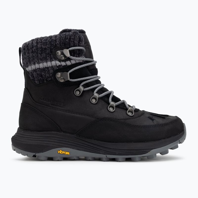 Ghete pentru bărbați Merrell Siren 4 Thermo Mid Zip WP black 2