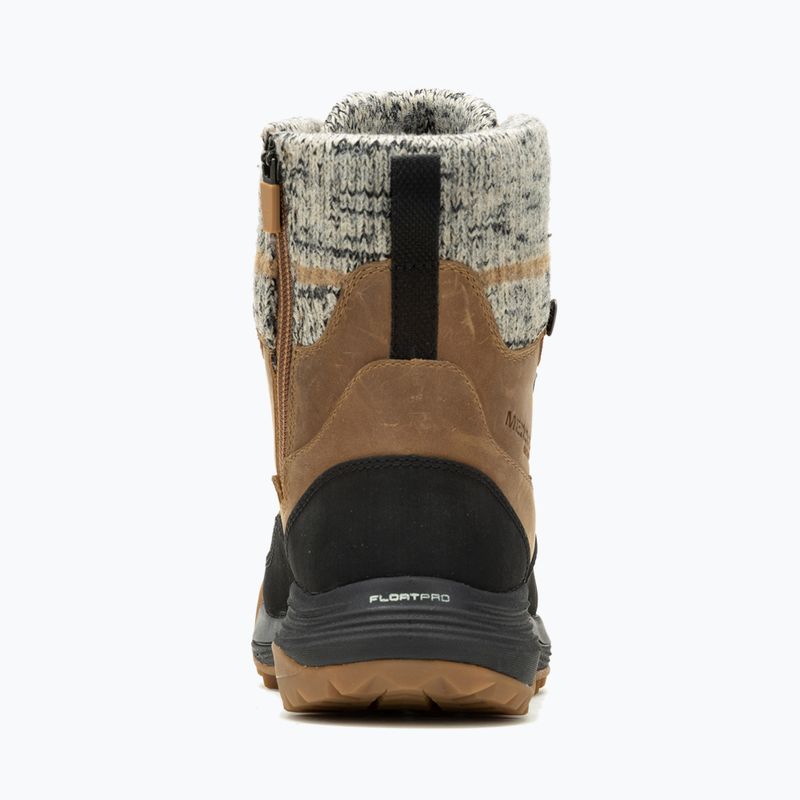 Cizme de drumeție pentru femei Merrell Siren 4 Thermo Mid Zip WP tobacco 10