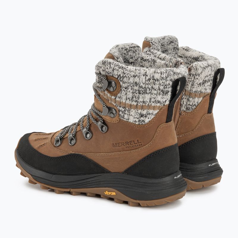 Cizme de drumeție pentru femei Merrell Siren 4 Thermo Mid Zip WP tobacco 3