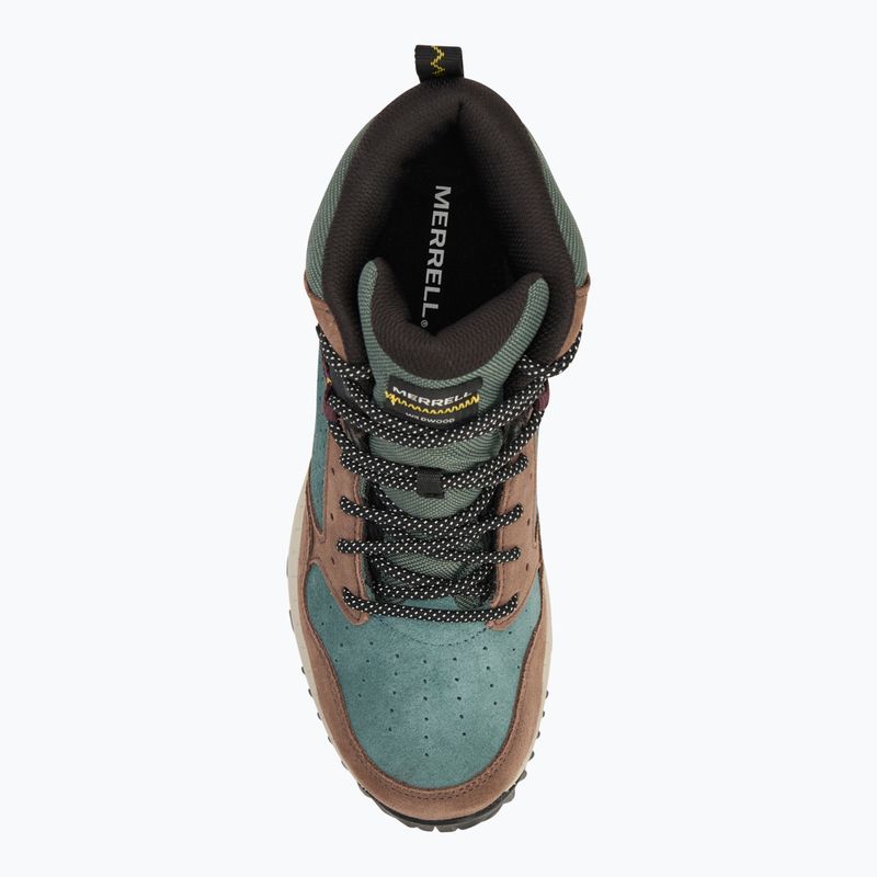Încălțăminte de drumeție pentru bărbați  Merrell Wildwood Mid Ltr Wp forest 5