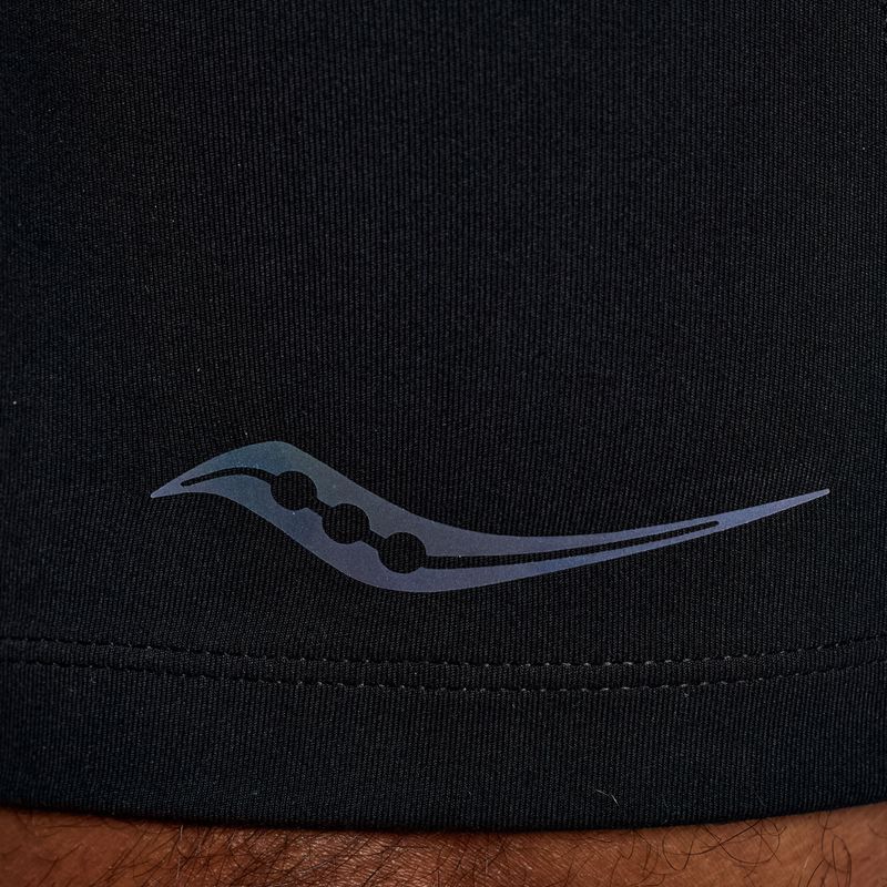 Pantaloni scurți de alertare pentru bărbați Saucony Fortify Lined Half black 5