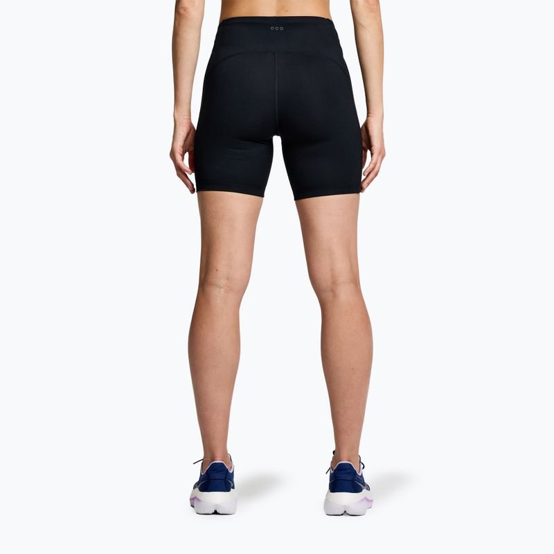 Pantaloni scurți de alertare pentru femei Saucony Fortify 6" black 2